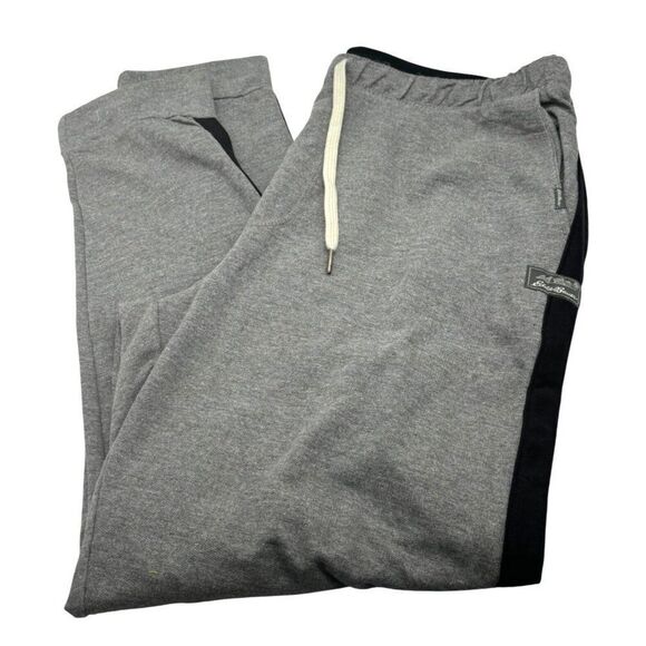 Eddie Bauer Men S Soft Jogger with Flex Waist & Side Stripe, Gray, Inseam: 33”, - Picture 1 of 12